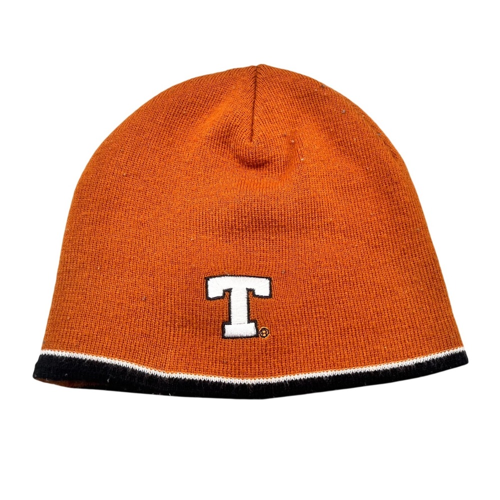 Colosseum NCAA Reversible Beanie Hat Texas Longhorns Tennessee Volunteers Orange